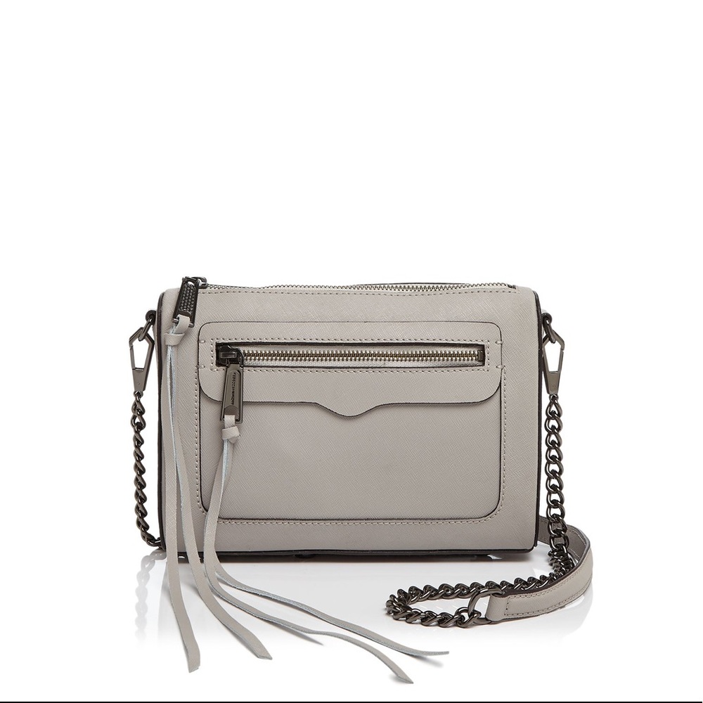 Grey Rebecca Minkoff Avery Crossbody